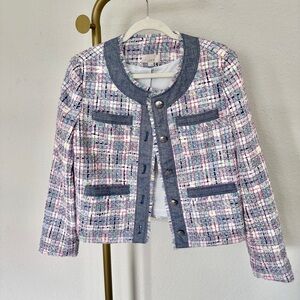 LOFT Blazer Tweed-Style Jacket